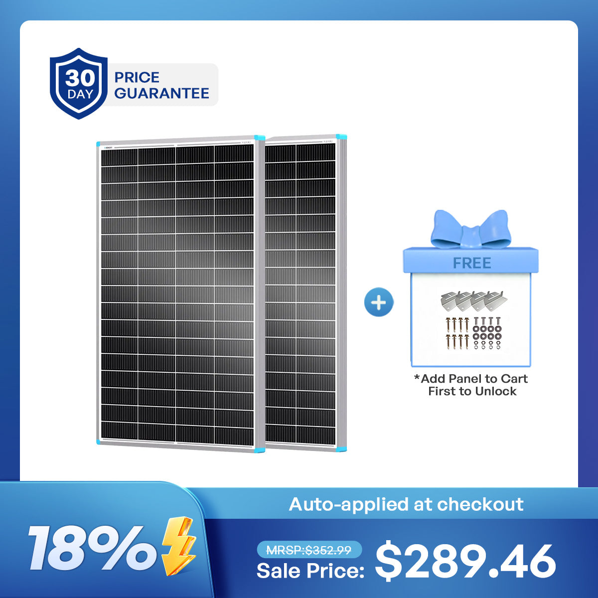 100/175/200W N-Type Solar Panel