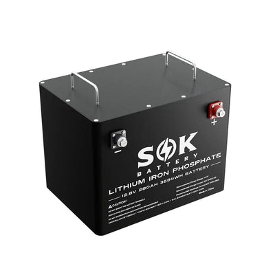 SOK 12V 280Ah LiFePO4 Battery with Bluetooth & Self-Heating | SK12V280H